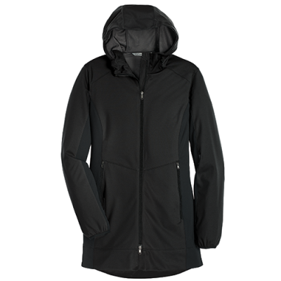 Port Authority® Ladies Active Hooded Soft Shell Jacket