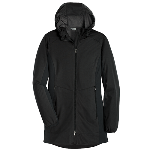 Port Authority® Ladies Active Hooded Soft Shell Jacket