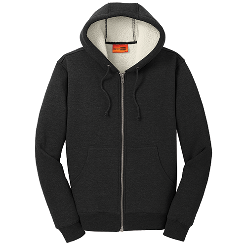 CornerStone® Heavyweight Sherpa-Lined Hooded Fleece Jacket