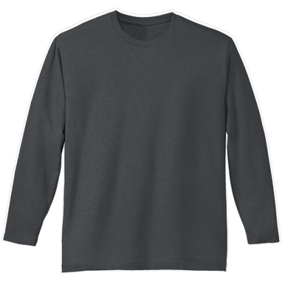District Made® Mens Perfect Weight® Long Sleeve Tee