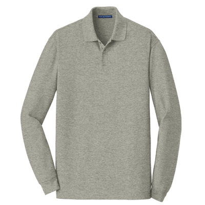 Port Authority® EZCotton™ Long Sleeve Polo