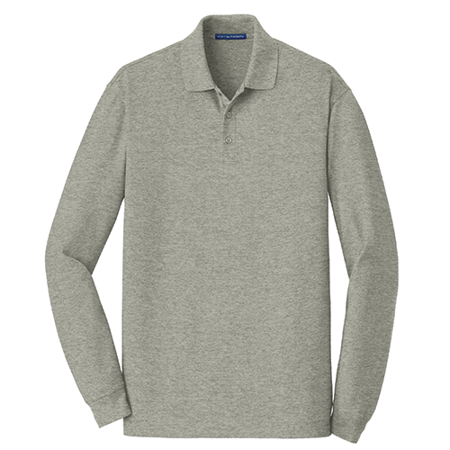 Port Authority® EZCotton™ Long Sleeve Polo