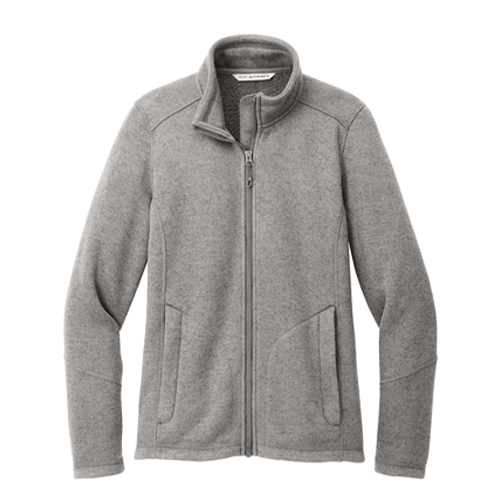 Port Authority® Ladies Arc Sweater Fleece Jacket