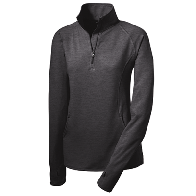 Sport-Tek® Ladies Sport-Wick® Stretch 1/2-Zip Pullover
