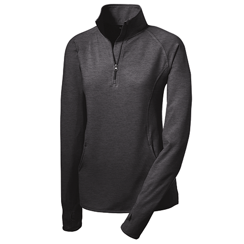 Sport-Tek® Ladies Sport-Wick® Stretch 1/2-Zip Pullover