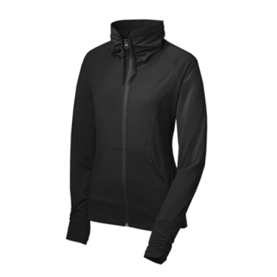 Sport-Tek® Ladies Sport-Wick® Stretch Full-Zip Jacket