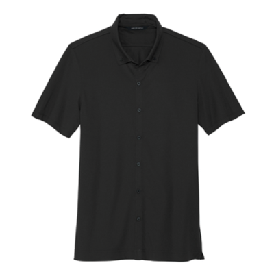 Mercer+Mettle™ Stretch Pique Full-Button Polo