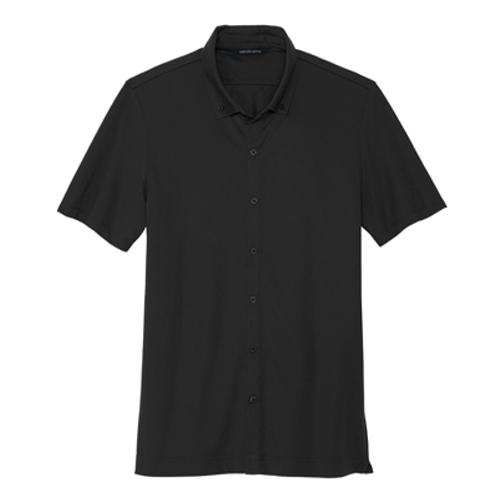 Mercer+Mettle™ Stretch Pique Full-Button Polo