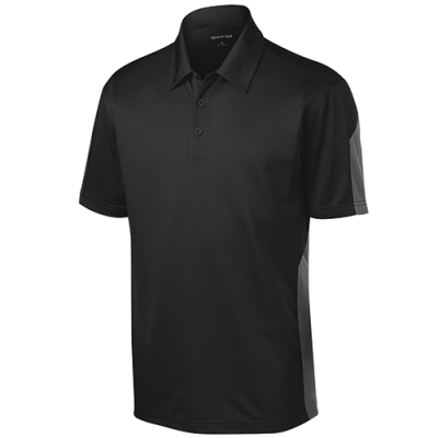 Sport-Tek® PosiCharge® Active Textured Colorblock Polo