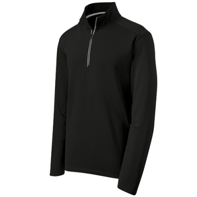 Sport-Tek® Sport-Wick® Textured 1/4-Zip Pullover